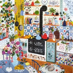 Puzzle 1000 pièces : Cuisine du matin - Eeboo