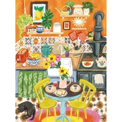 Puzzle 1000 pièces : Cuisine Orange - Édition Spéciale Olivia Gibbs - Magnolia