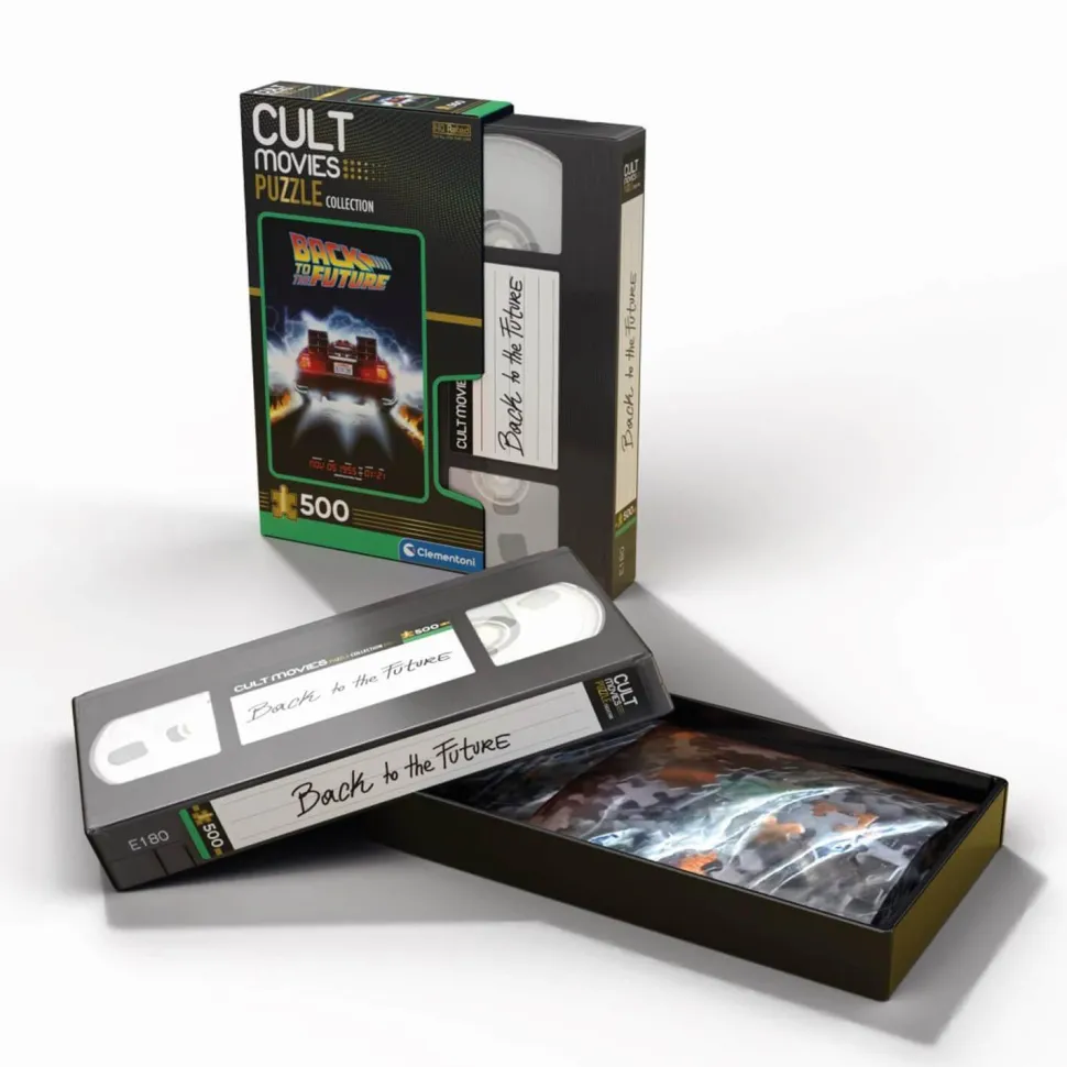 Puzzle 500 pièces : Cult Movies : Retour Vers Le Futur - Clementoni