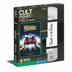 Puzzle 500 pièces : Cult Movies : Retour Vers Le Futur - Clementoni