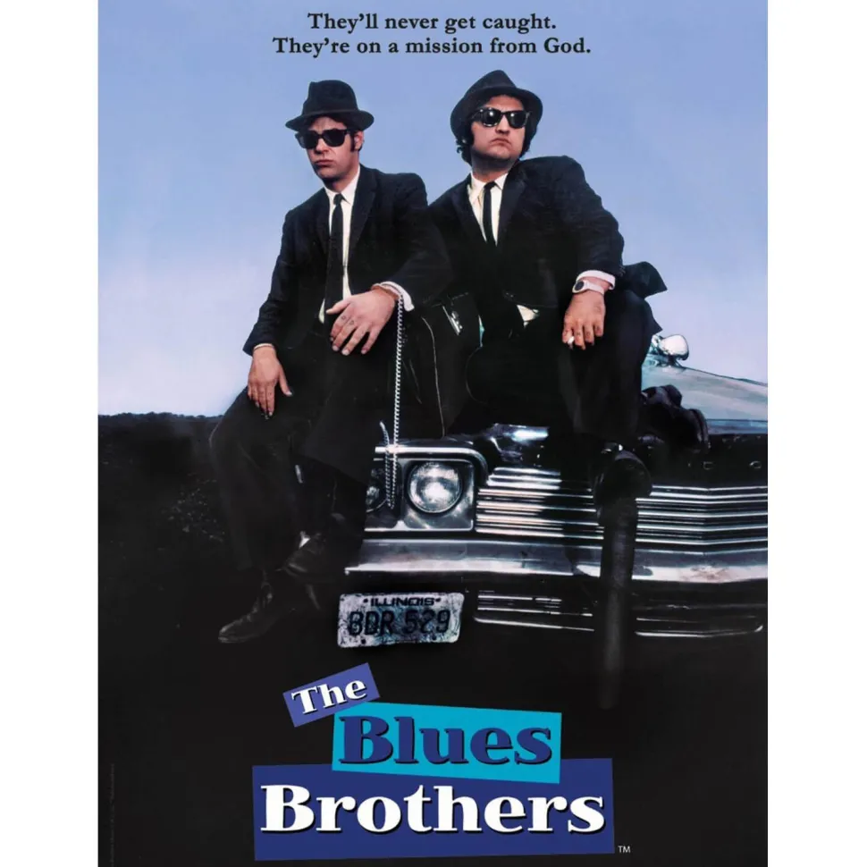 Puzzle 500 pièces : Cult Movies : Les Blues Brothers - Clementoni