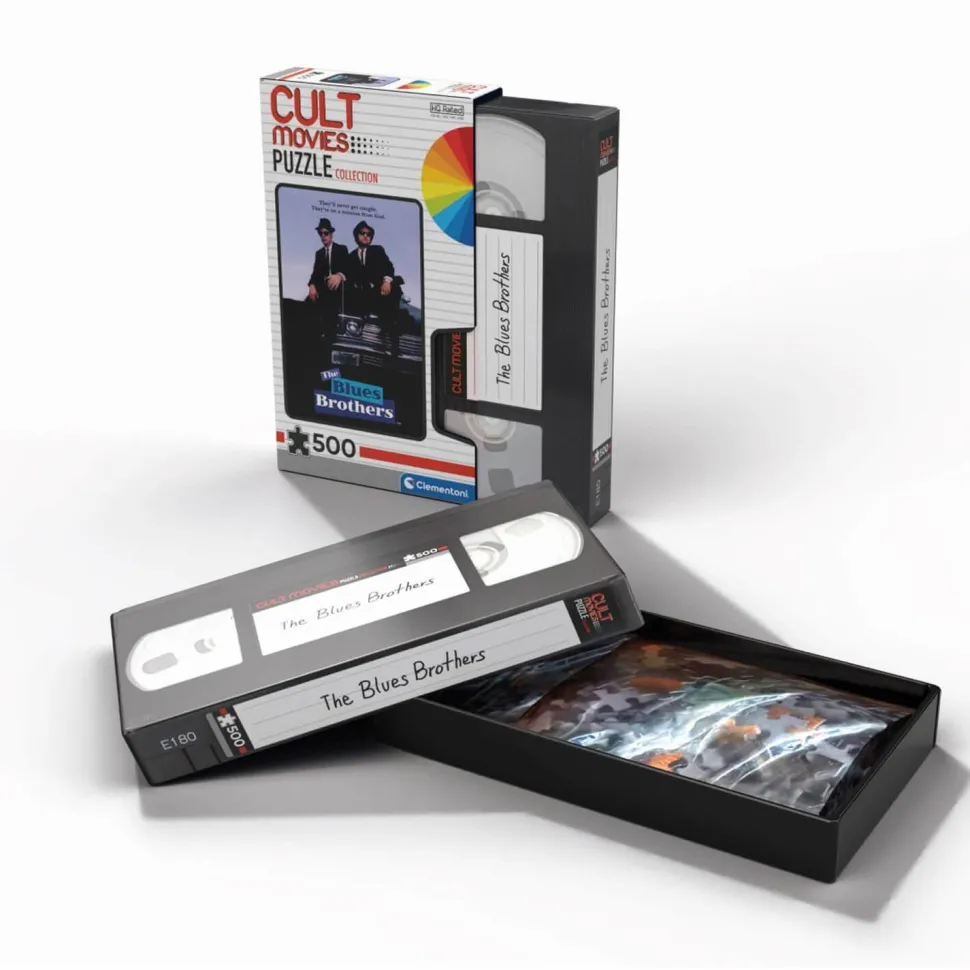 Puzzle 500 pièces : Cult Movies : Les Blues Brothers - Clementoni