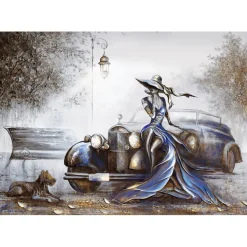 Puzzle 1000 pièces : Dame en Bleu - Raen - Edition Spéciale - Magnolia