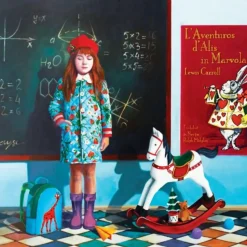 Puzzle 1023 Pièces : Dans la Classe - Magnolia