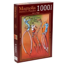 Puzzle 1000 pièces : Danseurs Africains - Magnolia