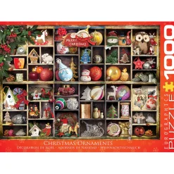 Puzzle 1000 pièces : Décorations de Noël - Eurographics