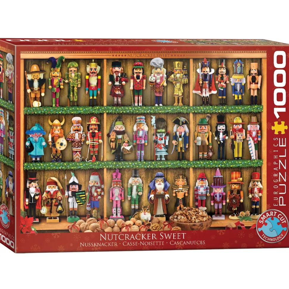 Puzzle 1000 pièces : Décorées pour Noël - Eurographics