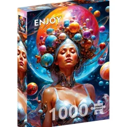Puzzle 1000 Pièces : Déesse Cosmique - EnjoyPuzzle
