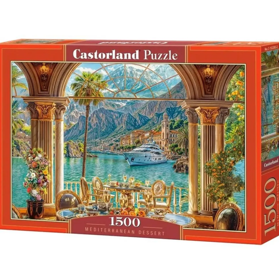 Puzzle 1500 pièces : Dessert méditerranéen - Castorland