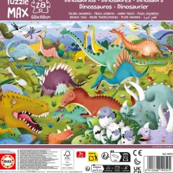 Puzzle 28 pièces : Dinosaures - Educa