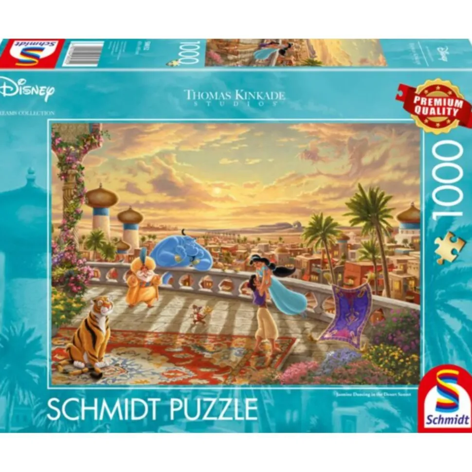 Puzzle 1000 pièces : Disney, Jasmine Danse dans le désert - Schmidt