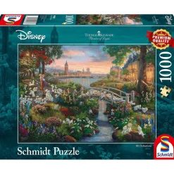Puzzle 1000 pièces : Disney, les 101 Dalmatiens - Schmidt