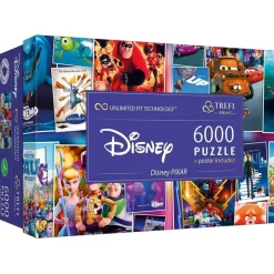Puzzle 6000 pièces : Disney Pixar - Merveilleux voyage - Trefl