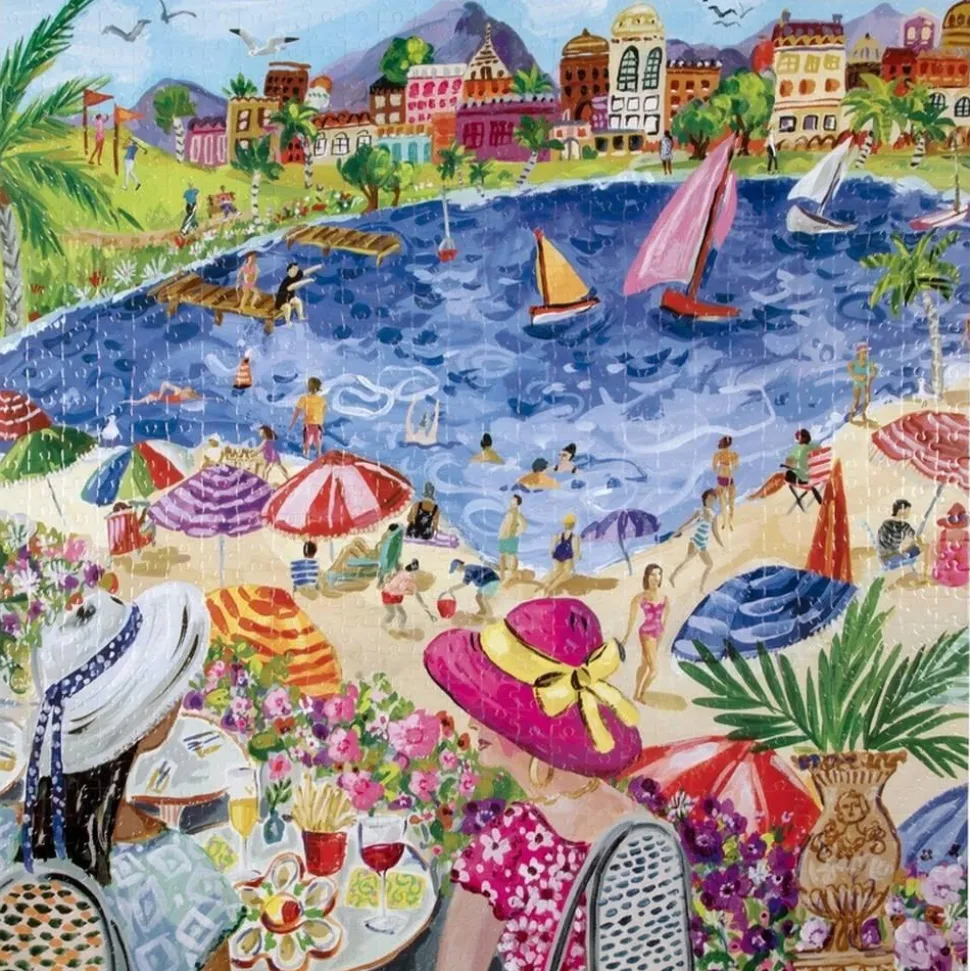 Puzzle 1000 pièces : Déjeuner au bord de la mer - Eeboo