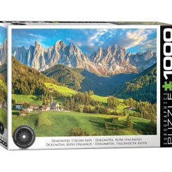 Puzzle 1000 pièces : Dolomites : Montagnes Italiennes - Eurographics
