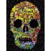 Puzzle 1000 pièces : Doodles skull - Heye
