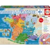 Puzzle 150 pièces : Départements et régions de la France - Educa