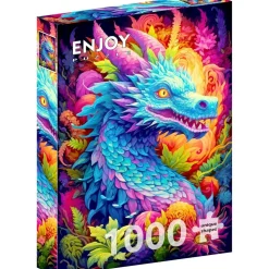 Puzzle 1000 pièces : Dragon Céleste - EnjoyPuzzle