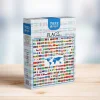 Puzzle 1023 pièces : Drapeaux - Yazz puzzle