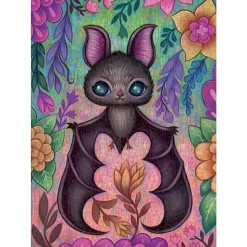 Puzzle 1000 pièces : Dreaming baby bat - Heye