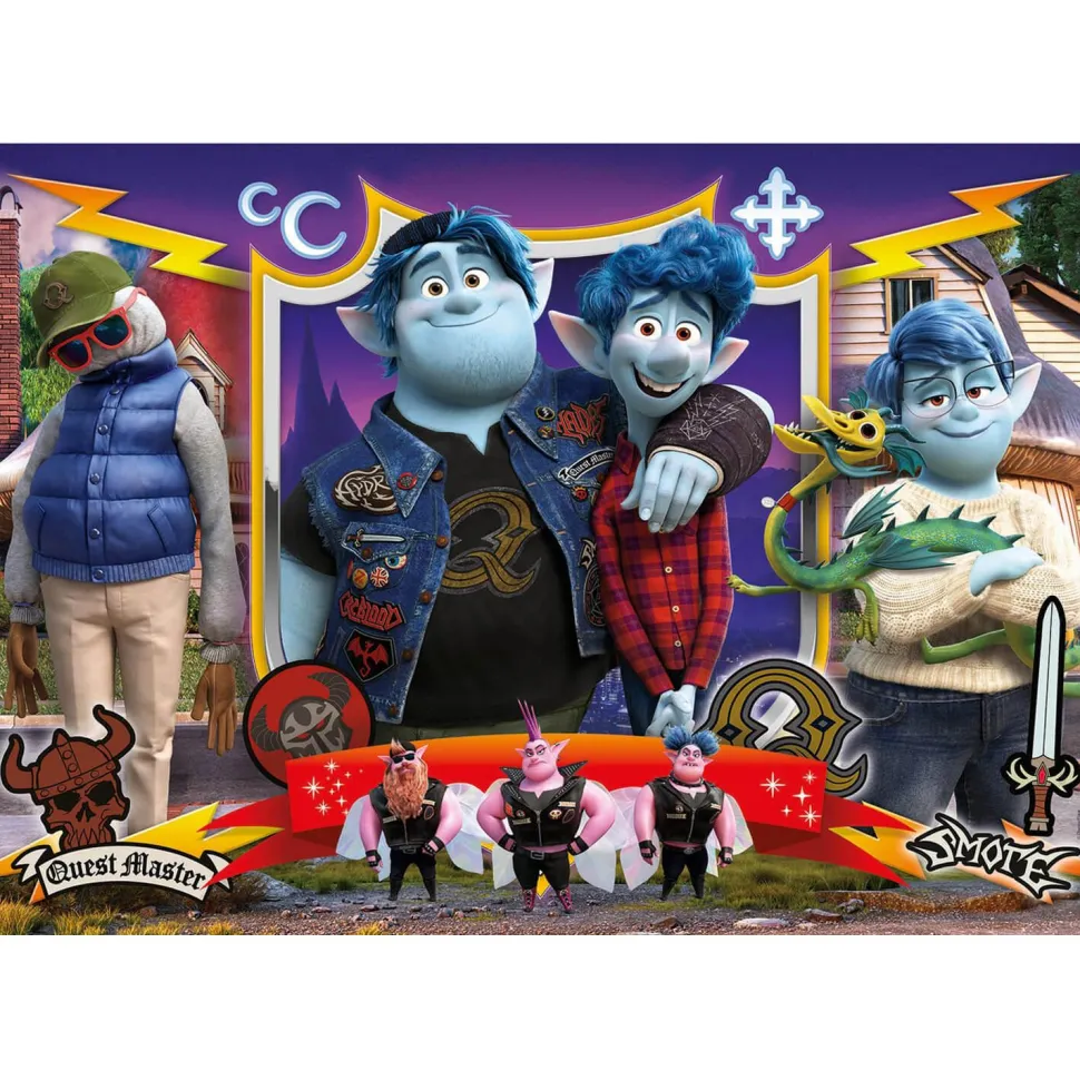 Puzzle 180 pièces : En Avant - Clementoni