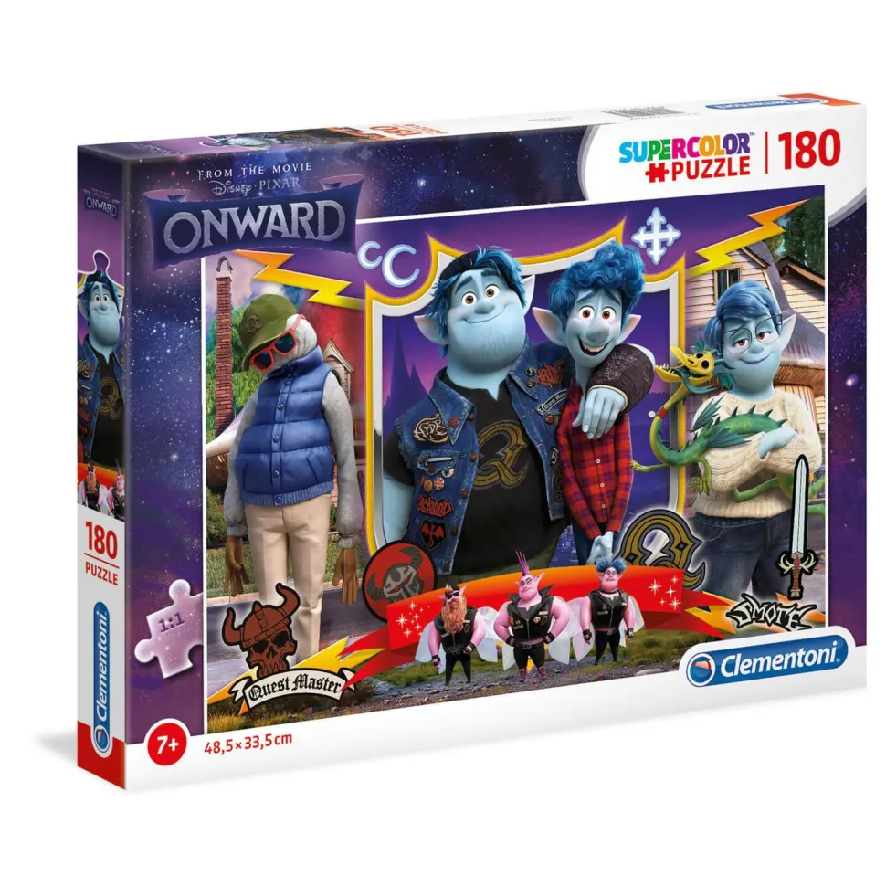 Puzzle 180 pièces : En Avant - Clementoni