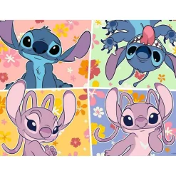 Puzzle 250 pièces : En bonne compagnie - Disney Stitch - Nathan