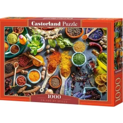 Puzzle 1000 pièces : Epices colorées - Castorland