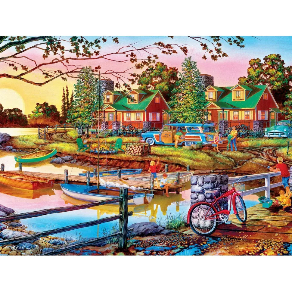 Puzzle 550 pièces : Escapades à la campagne - Loin de tout - Master Pieces
