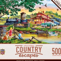 Puzzle 550 pièces : Escapades champêtres - Apple Express - Master Pieces