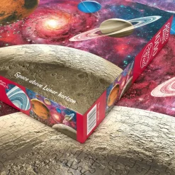 Puzzle 1000 pièces : Espace au-dessus de l'horizon lunaire - CherryPazzi