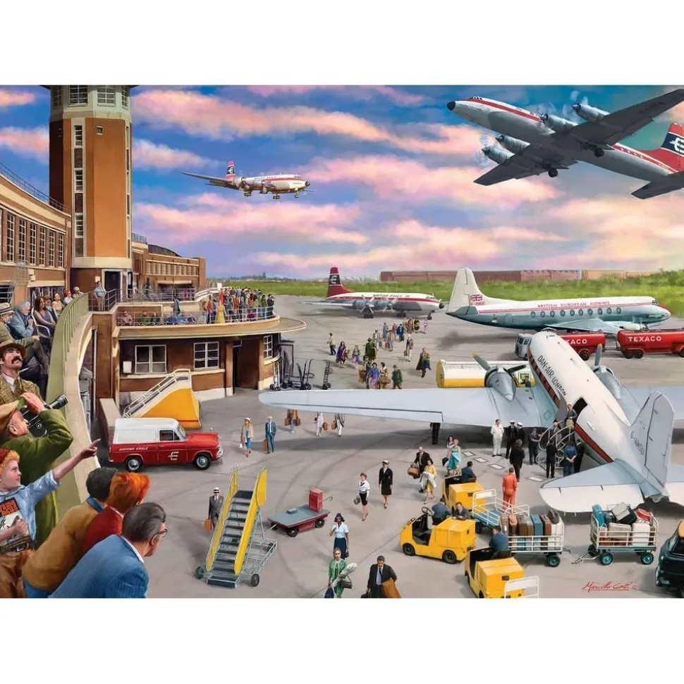 Puzzle 1000 pièces : Falcon - La plate-forme d'observation - Jumbo