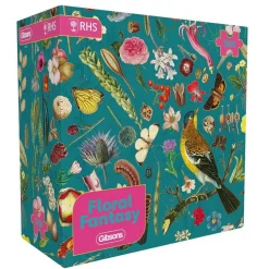 Puzzle 500 pièces : Fantaisie florale - Gibsons