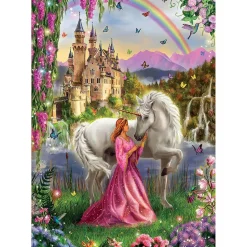 Puzzle 500 pièces : Fée et Licorne - Educa