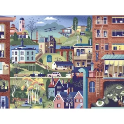 Puzzle 1000 pièces : Film Masters Hitchcock - Heye