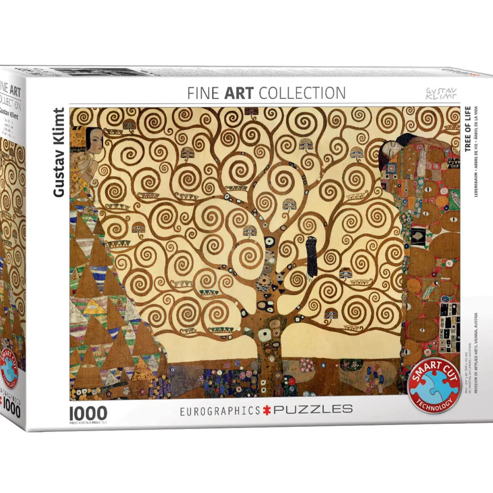Puzzle 1000 pièces - Fine Art Collection : Arbre de la vie, Gustav Klimt - Eurographics