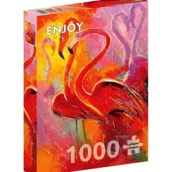 Puzzle 1000 Pièces : Flamant rose - EnjoyPuzzle