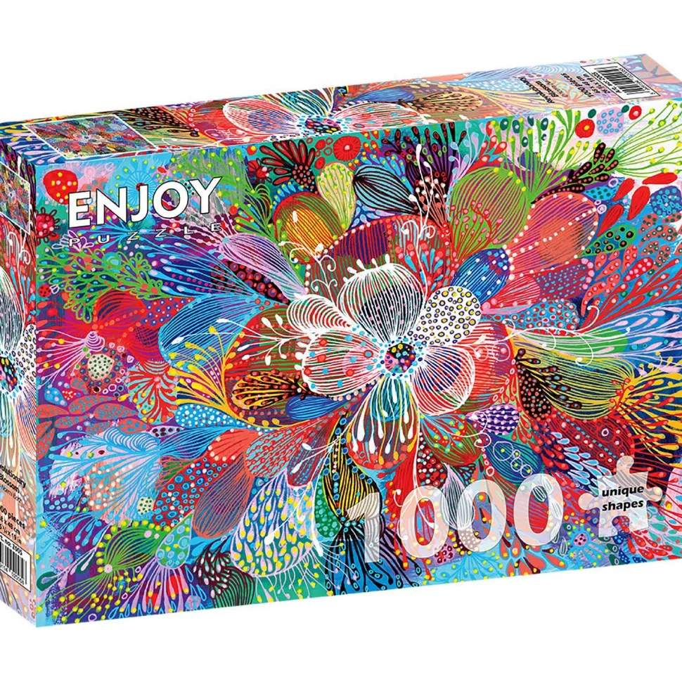 Puzzle 1000 Pièces : Fleur Révolutionnaire - EnjoyPuzzle