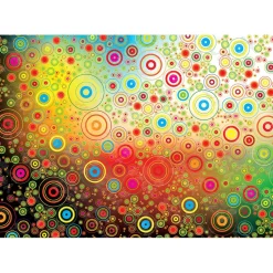 Puzzle 1000 pièces : Fleurs abstraites - Yazz puzzle