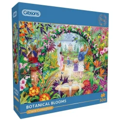 Puzzle 500 pièces : Fleurs botaniques - Gibsons