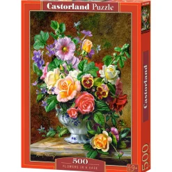 Puzzle 500 pièces : Fleurs dans un vase - Castorland