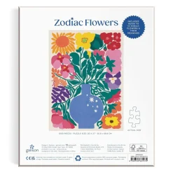 Puzzle 1000 pièces : Fleurs du zodiaque - Galison