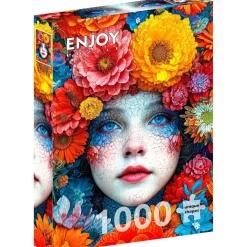 Puzzle 1000 pièces : Floral Grasp - EnjoyPuzzle