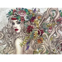 Puzzle 1500 pièces : Flower power - Anatolian