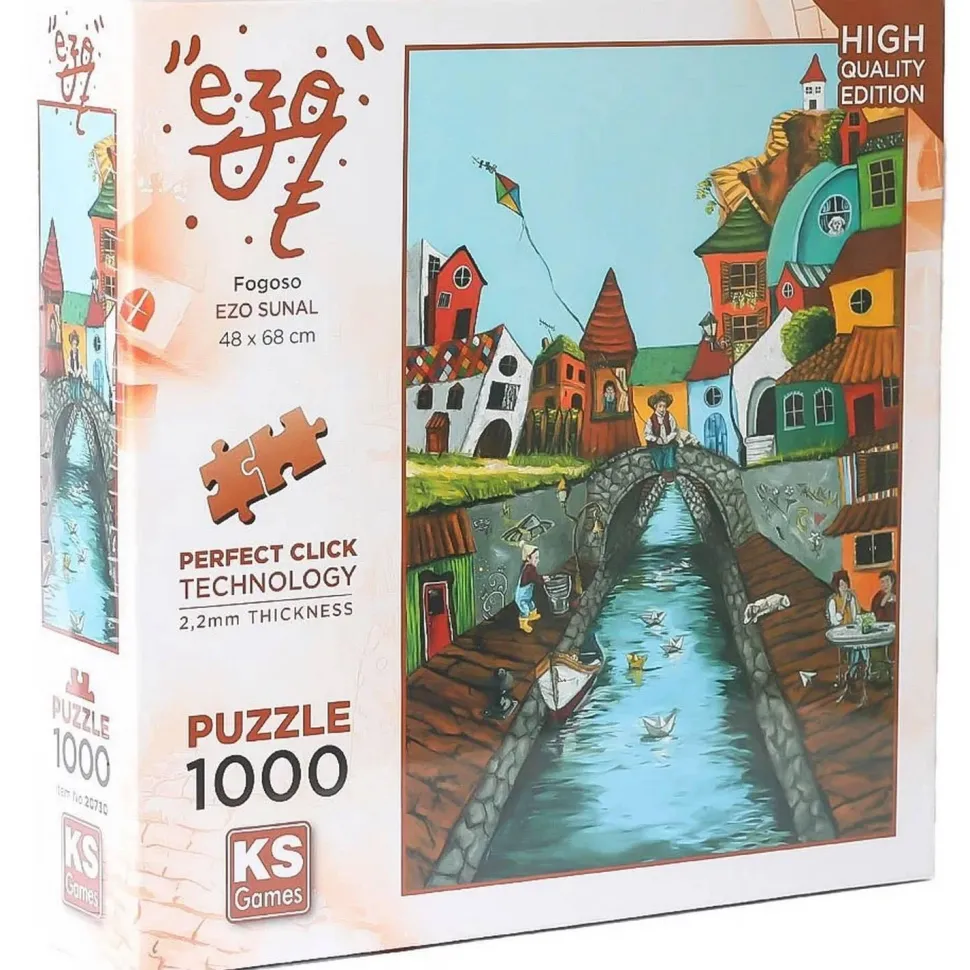 Puzzle 1000 pièces : Fogoso Ezo Sunal - Ks Games