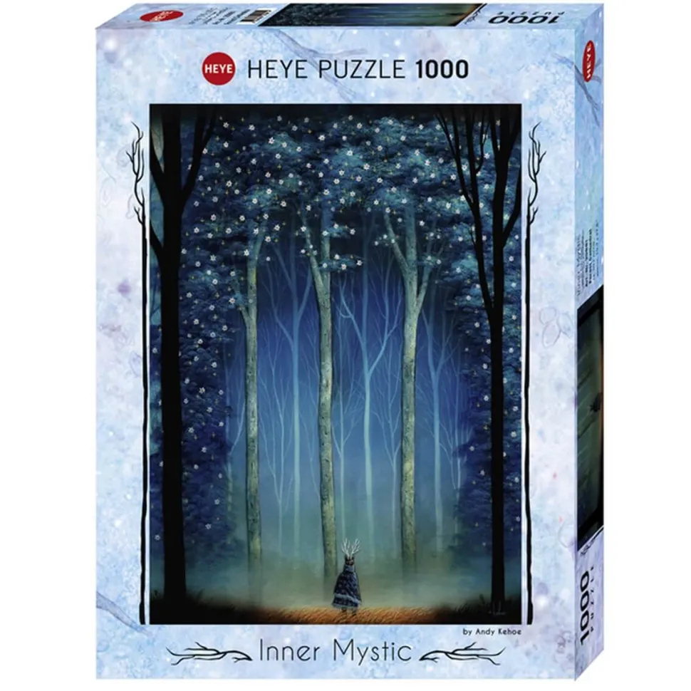 Puzzle 1000 pièces : Forêt enchantée - Heye