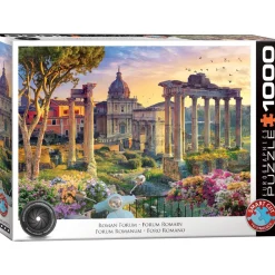 Puzzle 1000 pièces : Forum Romain, Rome, Italie - Eurographics
