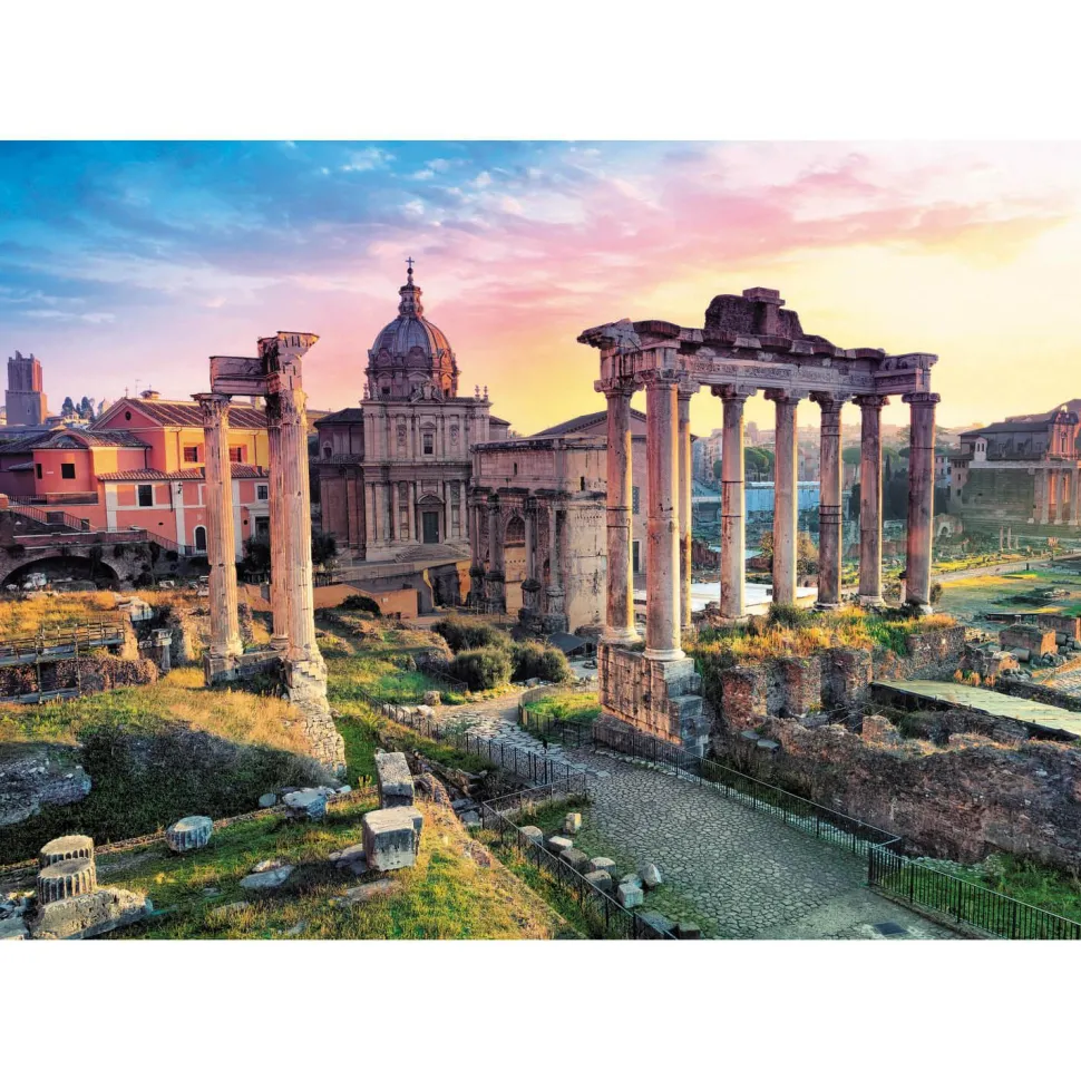 Puzzle 1000 pièces : Forum romain - Trefl