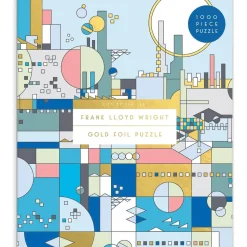 Puzzle 1000 pièces : Frank Lloyd Wright, Ville en bord de mer - Galison