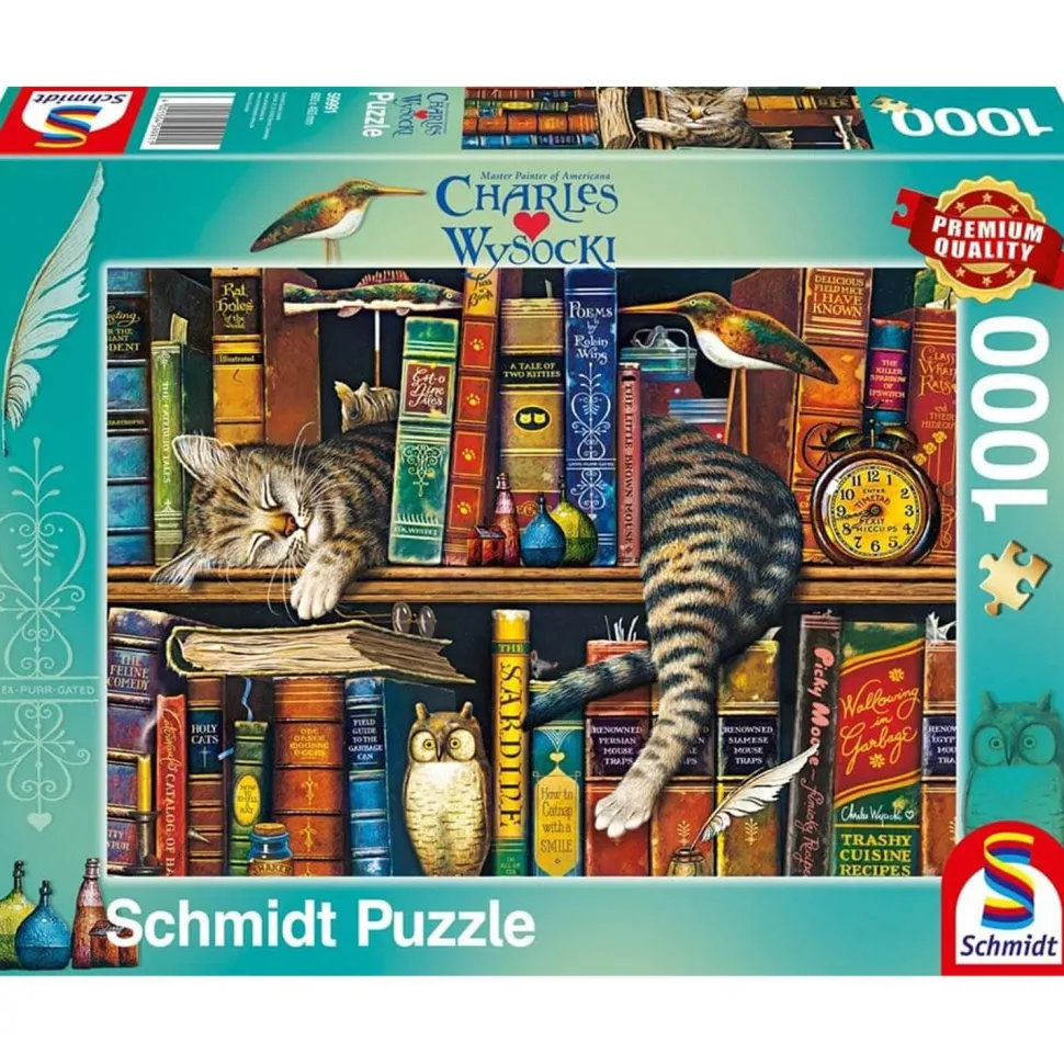 Puzzle 1000 pièces : Frédéric le lettré - Schmidt